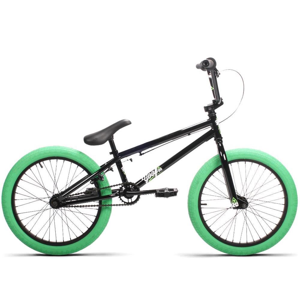 Black and green bmx bike hotsell