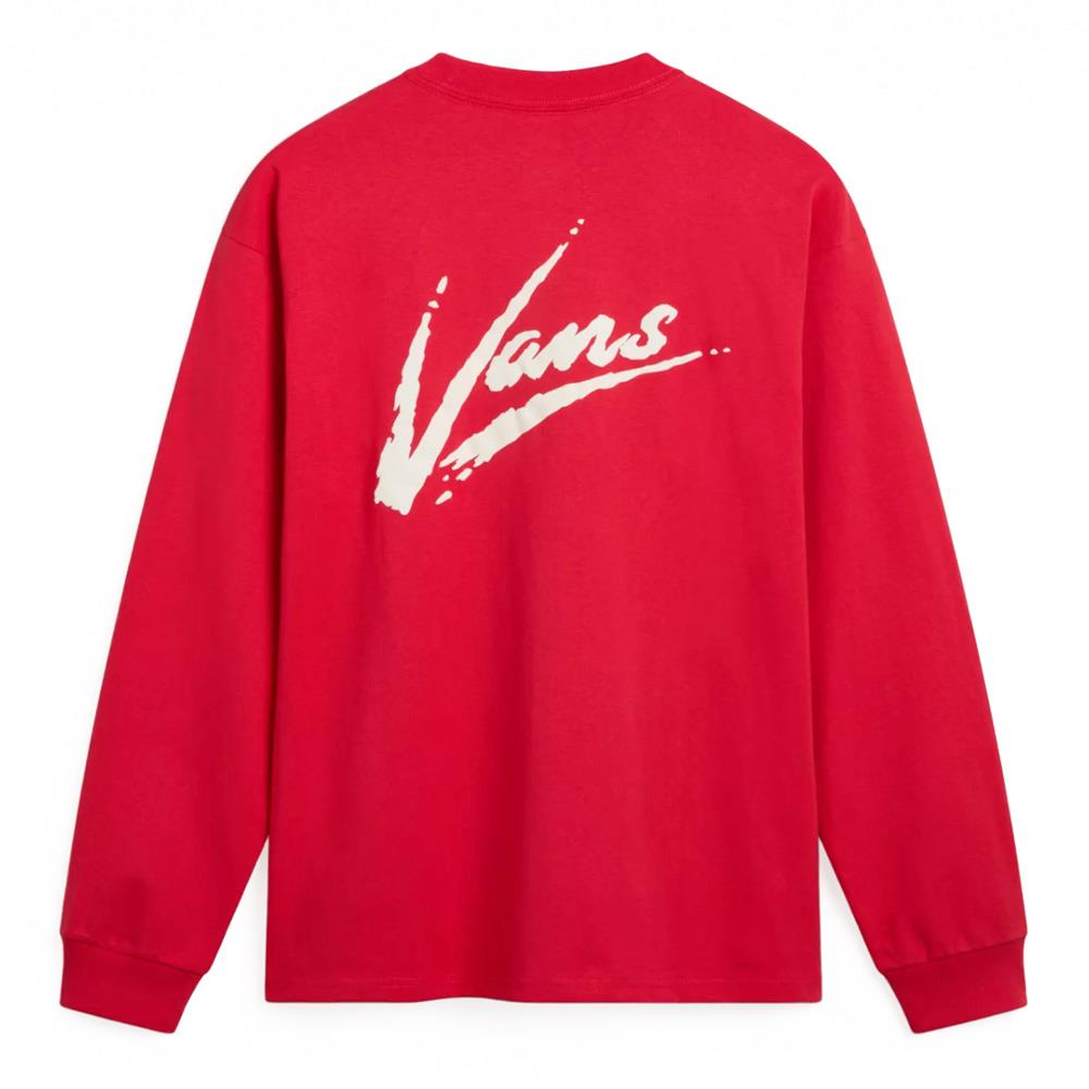 Red vans long sleeve shirt online