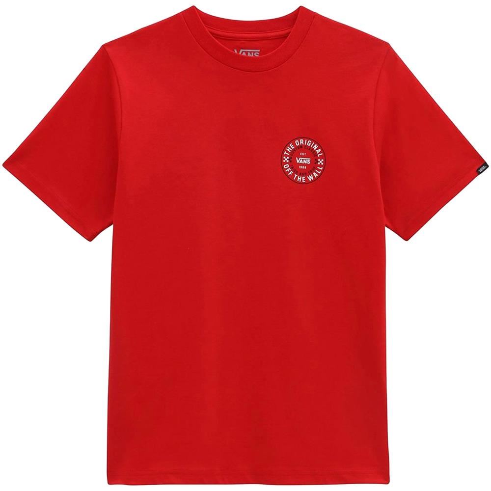 Vans Custom Classic T Shirt True Red Source BMX