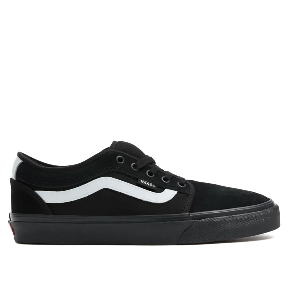 Tênis Slip-On Sidestripe Black White