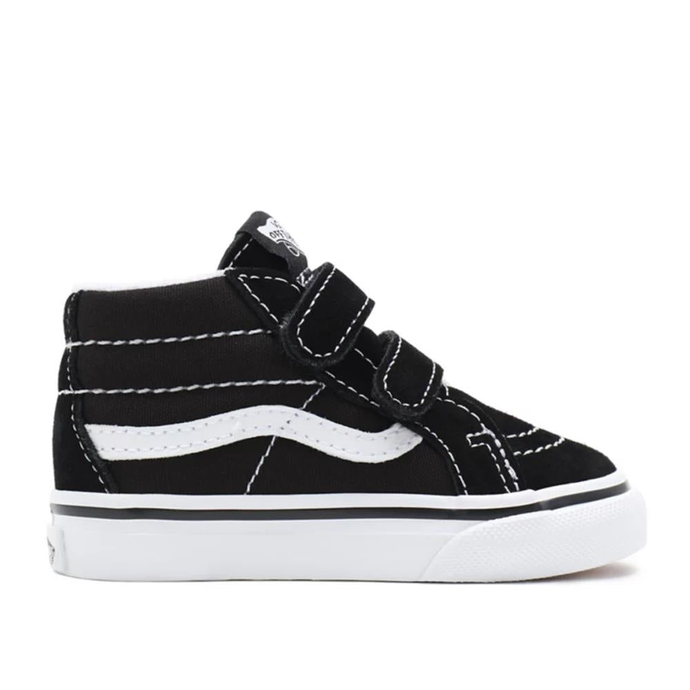 Vans sk8 hi sale reissue black true white