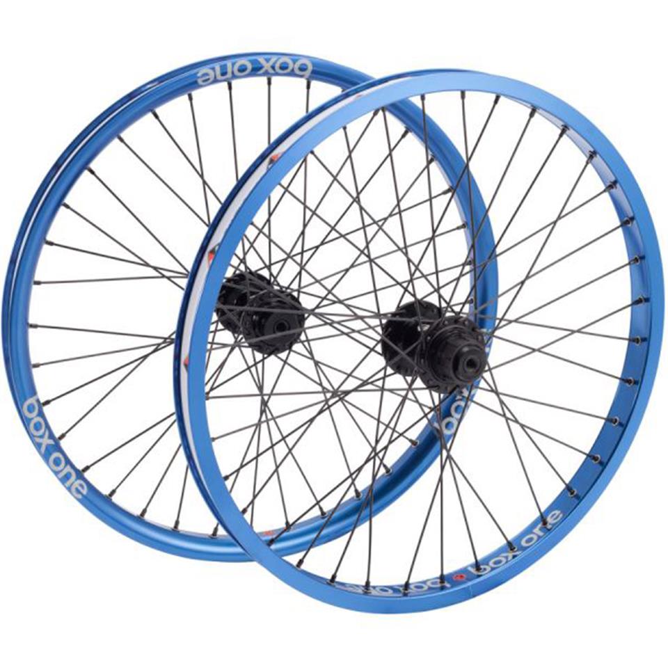 Blue bmx hot sale wheels