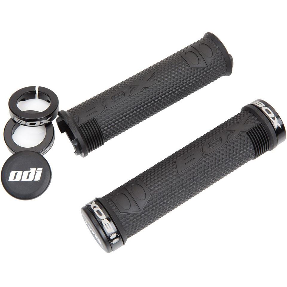 Bmx lock best sale on grips