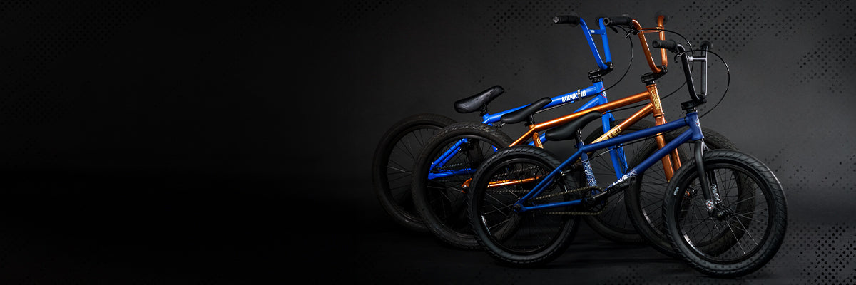 Shop the Beginners BMX Bikes at Source BMX for all the new riders from the best BMX brands. We have bikes for all the abilities and riding experience which feature our top of the range Tyres and Frames to take your performance to next level.