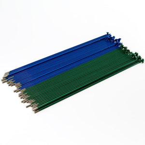 Source Stainless Spokes (40 Pack) - Blue/Green