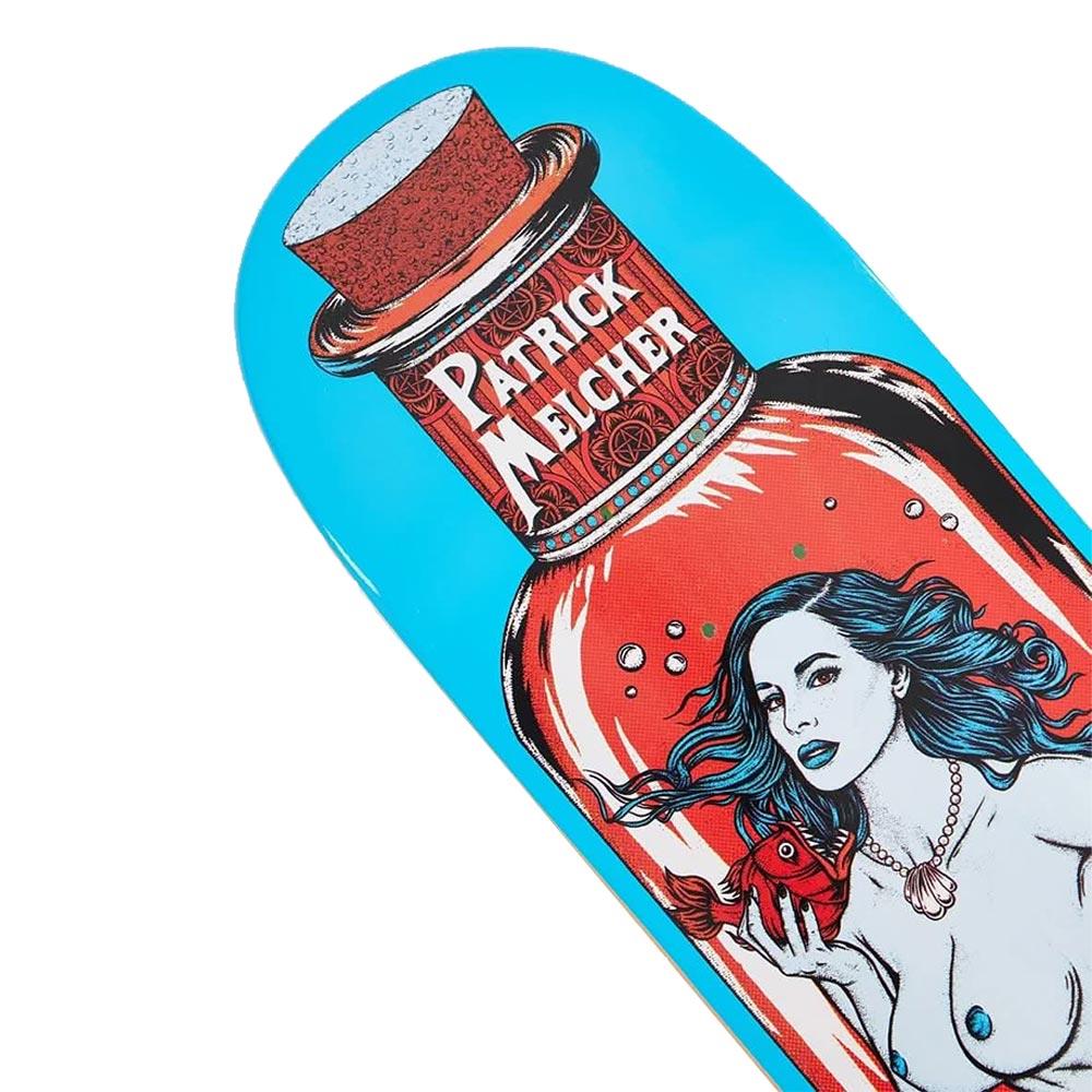 Death Skateboard Deck - Melcher Mermaid Blue 8.5"