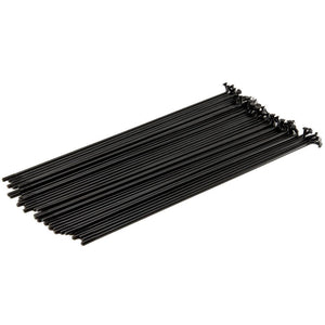 Source Titanium Spokes (40 Pack) - Black