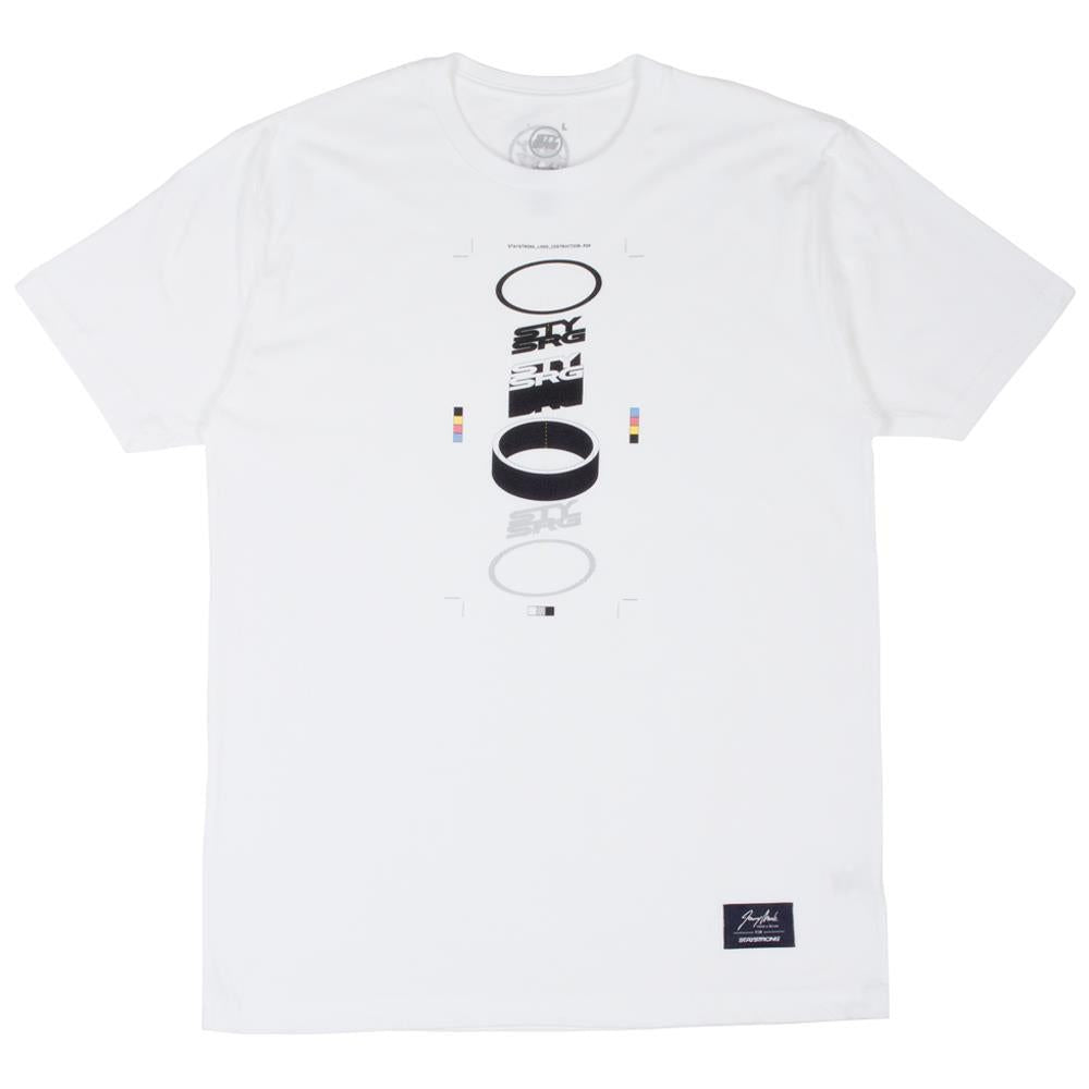 Stay Strong x Jonny Mole Construction T-Shirt - White