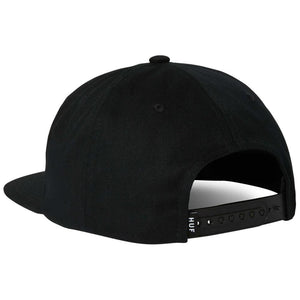 Huf Crackerjack Snapback Cap - Black