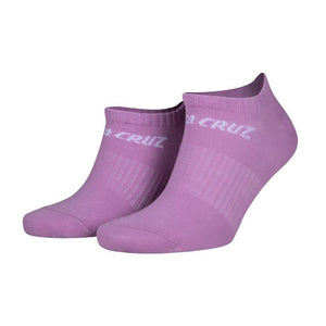 Santa Cruz Womens Strip No Show Socks 3-Pack - Assorted - UK 4-7 Womens