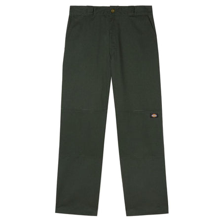 Dickies DOUBLE KNEE - Trousers - olive green/olive - Zalando.de