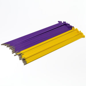 Source Spokes (Pattern 50 50) - Purple/Yellow