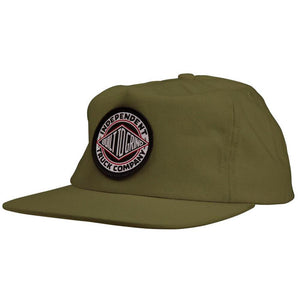 Independent BTG Summit Snapback Cap - Olive