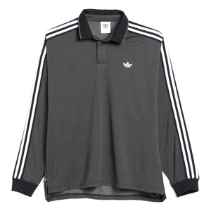 Adidas Long Sleeve Polo Jersey Black