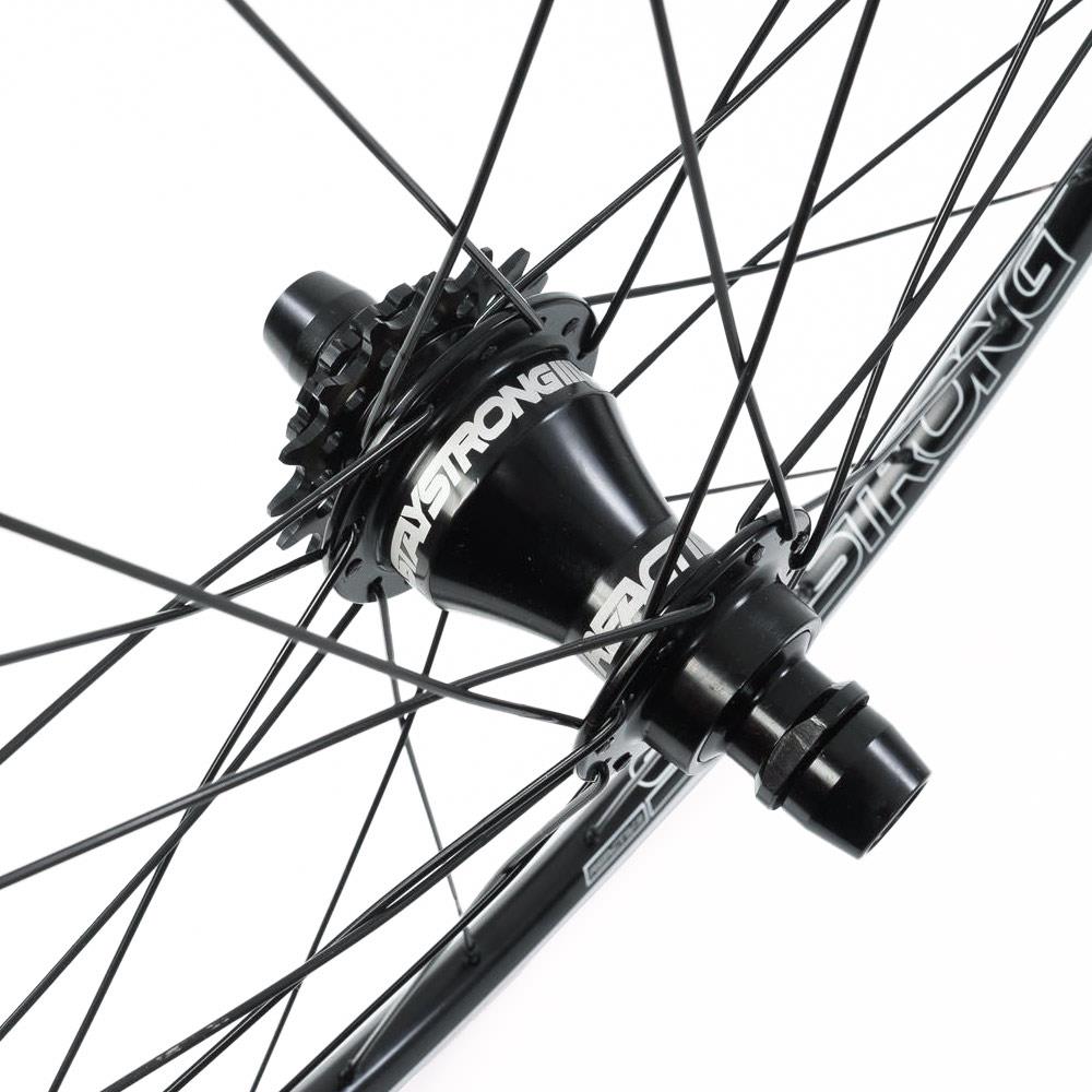 Stay Strong Reactiv 2 20" Race Wheelset - Black/ 1-1/8"