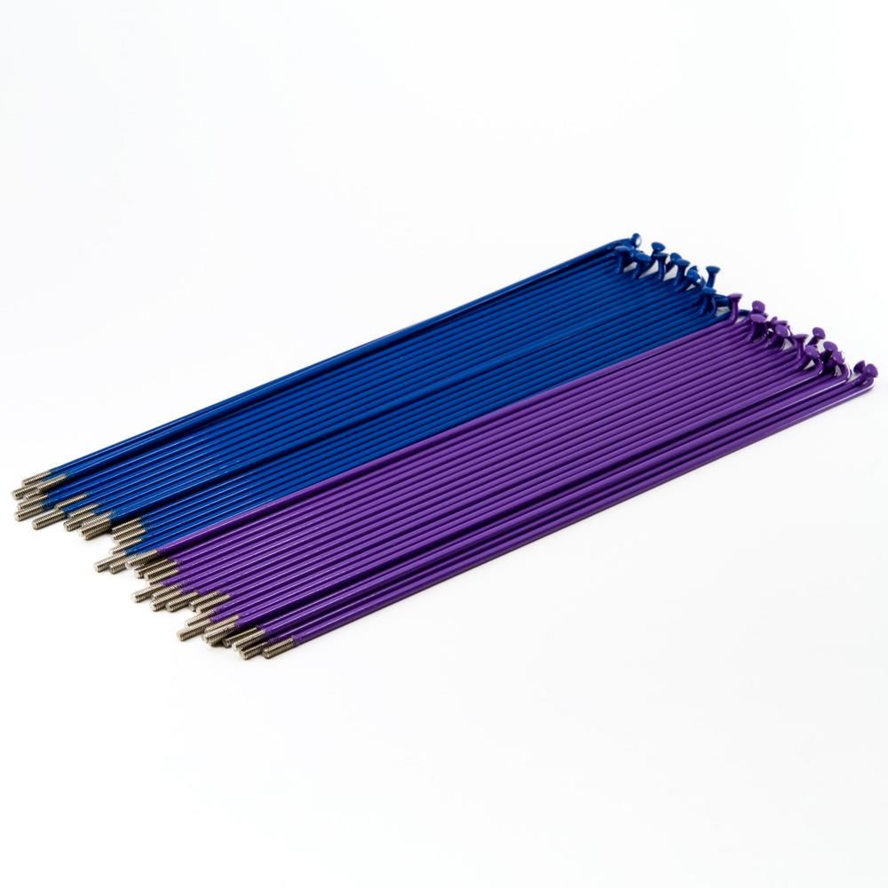 Source Stainless Spokes (40 Pack) - Blue/Purple