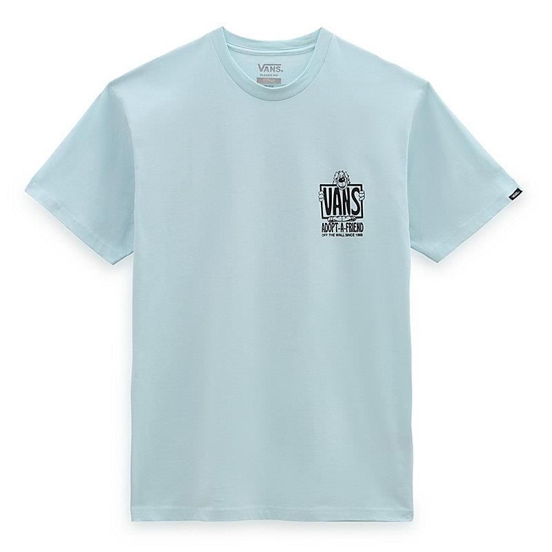 Vans Adopted A Friend T-Shirt - Blue Glow