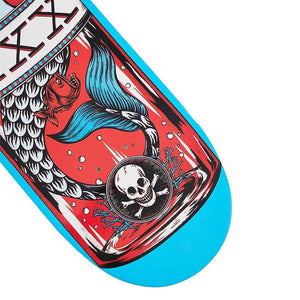 Death Skateboard Deck - Melcher Mermaid Blue 8.5"