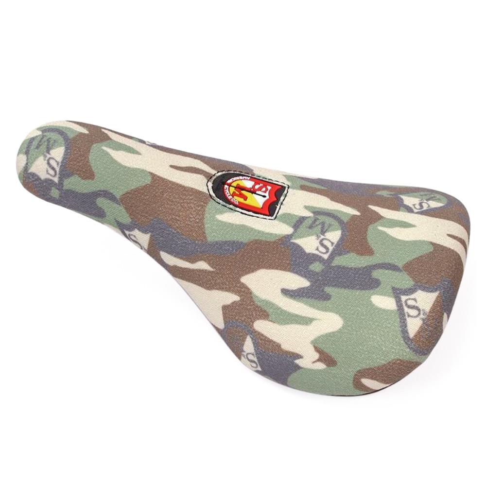 S&M Slim Pivotal Kevlar Seat - Camo Shield Wrap Camo