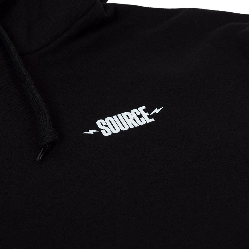 Source für immer Pullover Hoodie - Schwarz