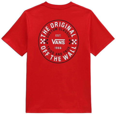 Vans Custom Classic T Shirt True Red