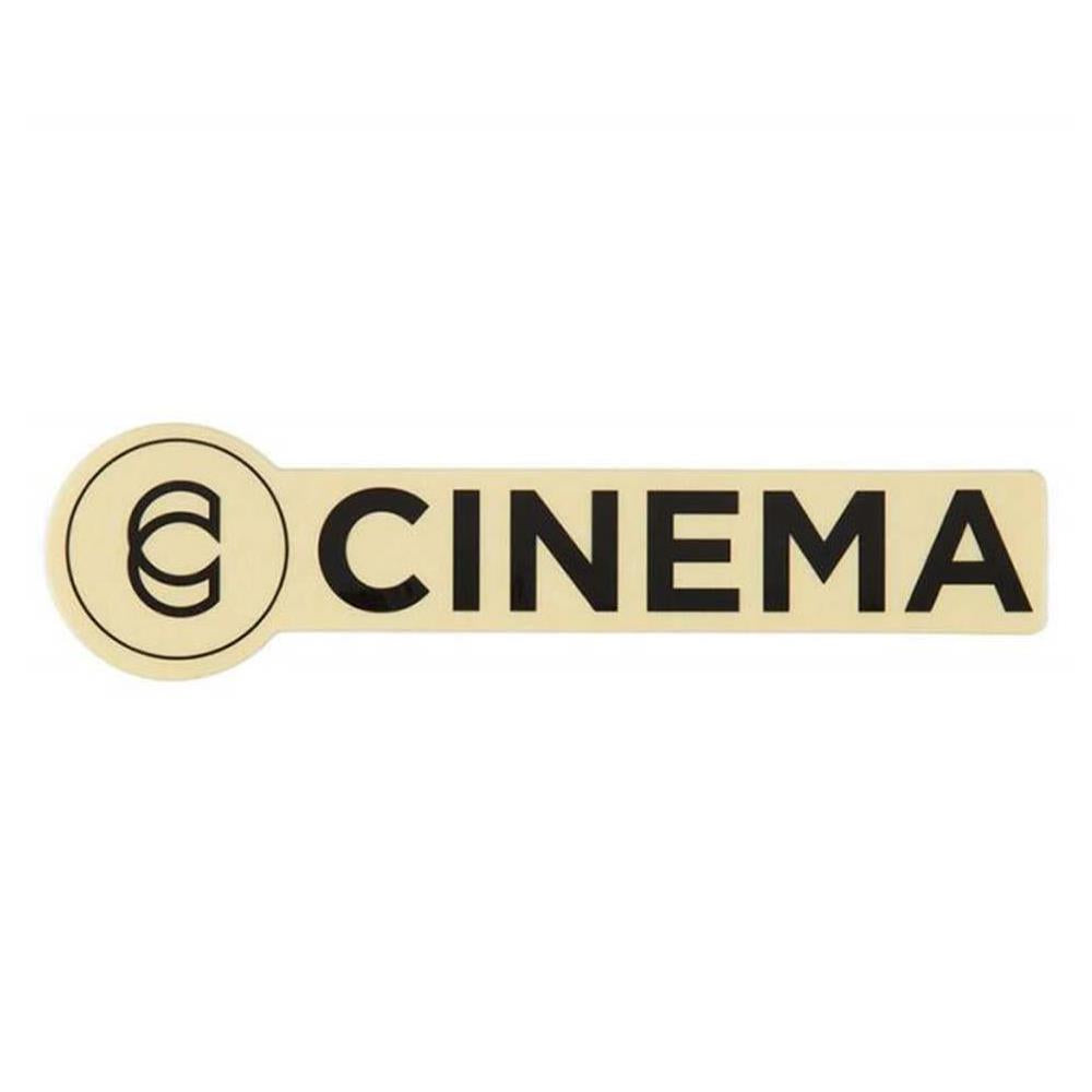 Cinema Sticker - Black