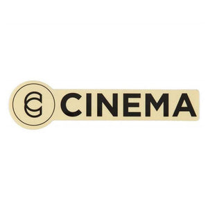 Cinema Sticker - Black