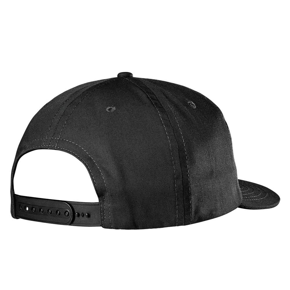 Etnies Icon Destruct Snapback Cap - Black/Black