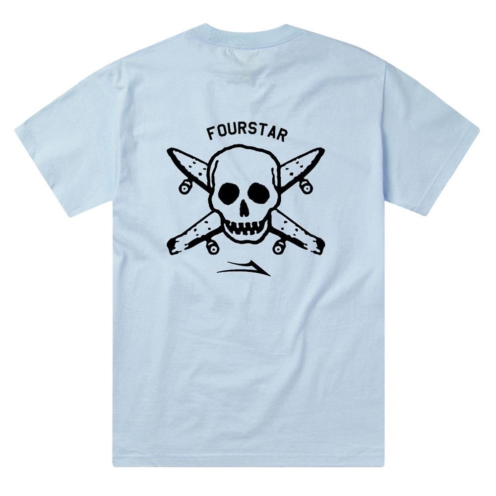 Lakai x Fourstar Street Pirate T-Shirt - Light Blue