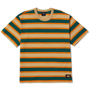 Huf Terrace Relaxed Knit T-Shirt - Pine | Source BMX