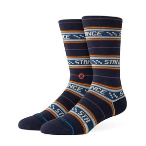 Stance Flowrider Crew Socks - Navy - Large