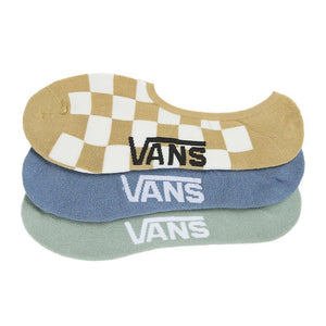 Vans Classic No Show Socks 3-Pack - Antelope