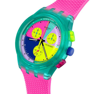 Swatch Neon Flash Arrow Watch