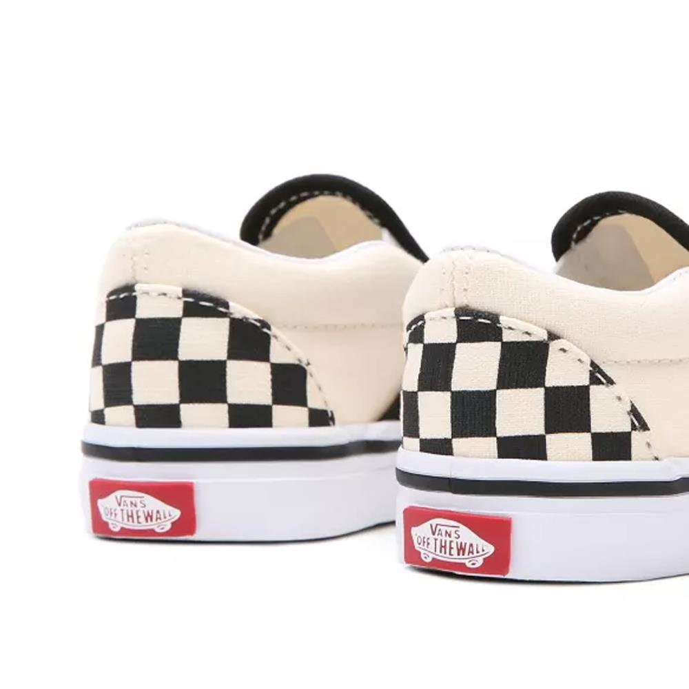 Vans Toddler Slip-On Shoes (1-4 Years) - Checkerboard Black/White