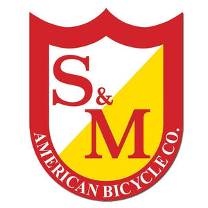 S&M Medium Shield Sticker