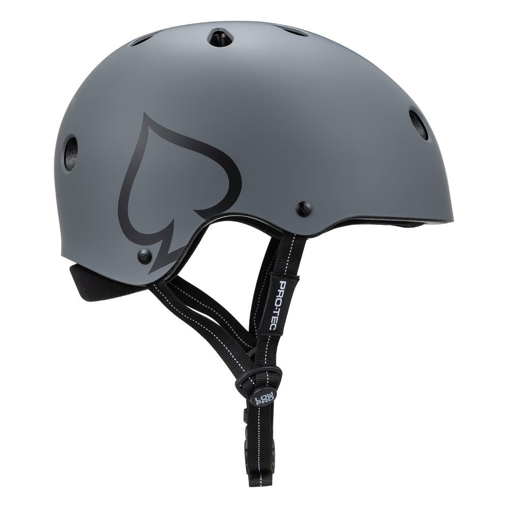 Pro-Tec Low Pro Helmet - Matte Grey