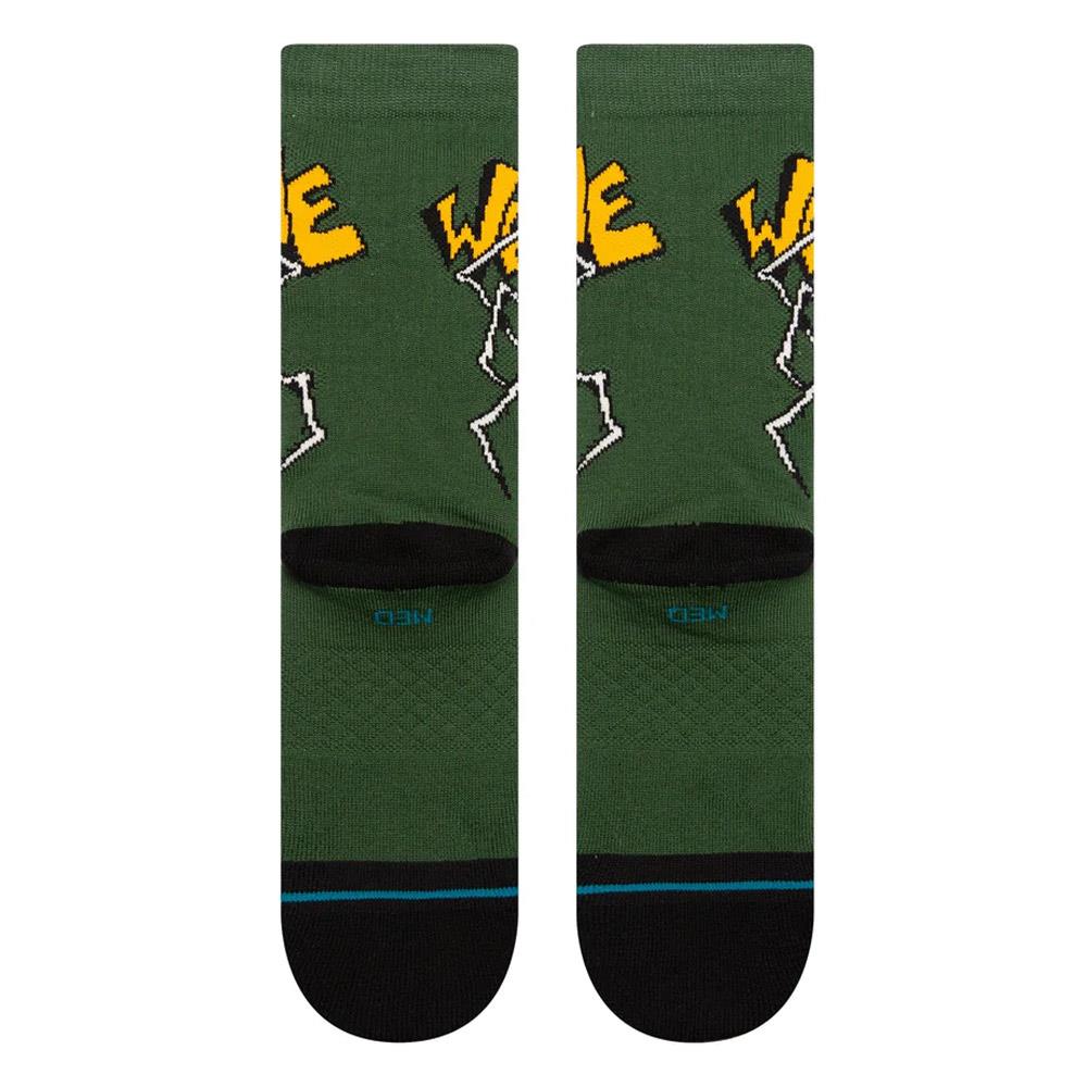 Stance Welcome Wilbur Crew Socks - Green - Large