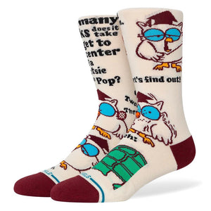 Stance Mr Owl Socks - Canvas - Large