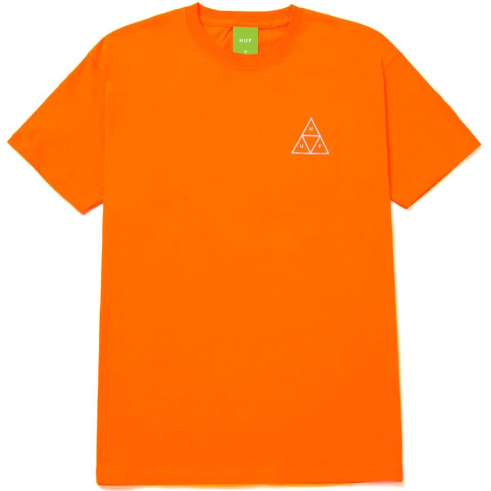 Huf Essentials Triple Triangle T-Shirt - Safety Orange