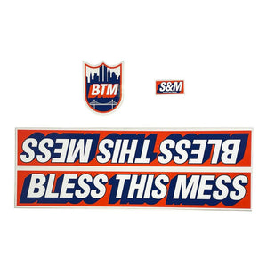 S&M BTM Edwin Frame Stickers