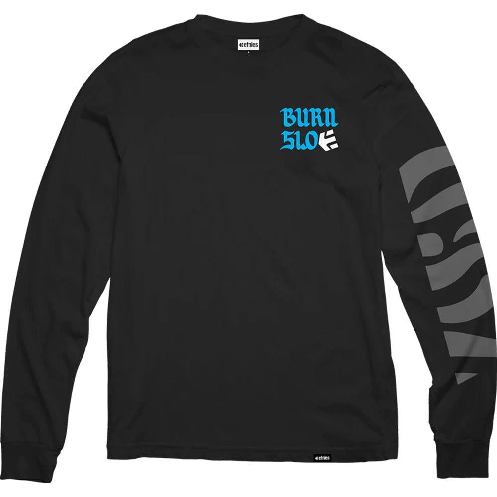 Etnies Burn Slow Long Sleeve T-Shirt - Black