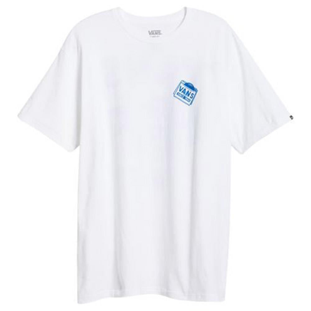 Vans Record Label T-Shirt - White