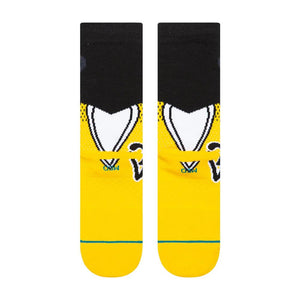 Stance Juicy Crew Socks - Yellow - Large