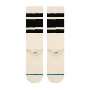 Stance Boyd Cozy Crew Socks - Black White - Large