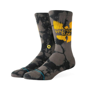 Stance Shaolin Slums Crew Socks - Black - Large