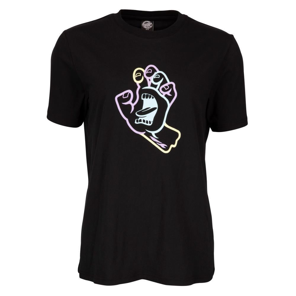 Santa Cruz Womens Hand In Colour T-Shirt - Black