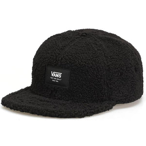 Vans Off The Wall Curved Bill Jockey Hat - Black