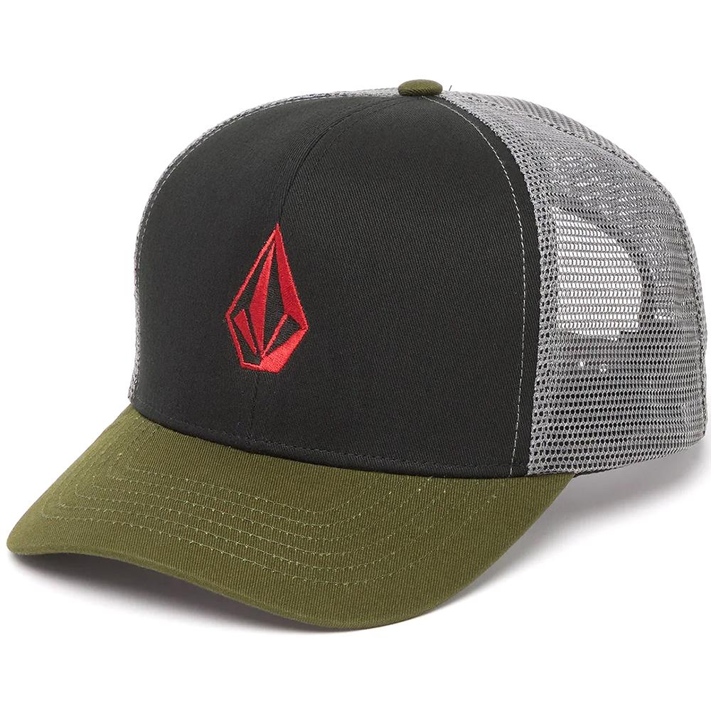 Volcom Full Stone Trucker Cap - Crimson