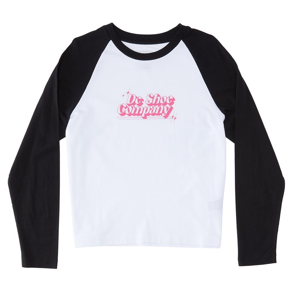 DC Timeless Raglan Women's T-Shirt - White/Black