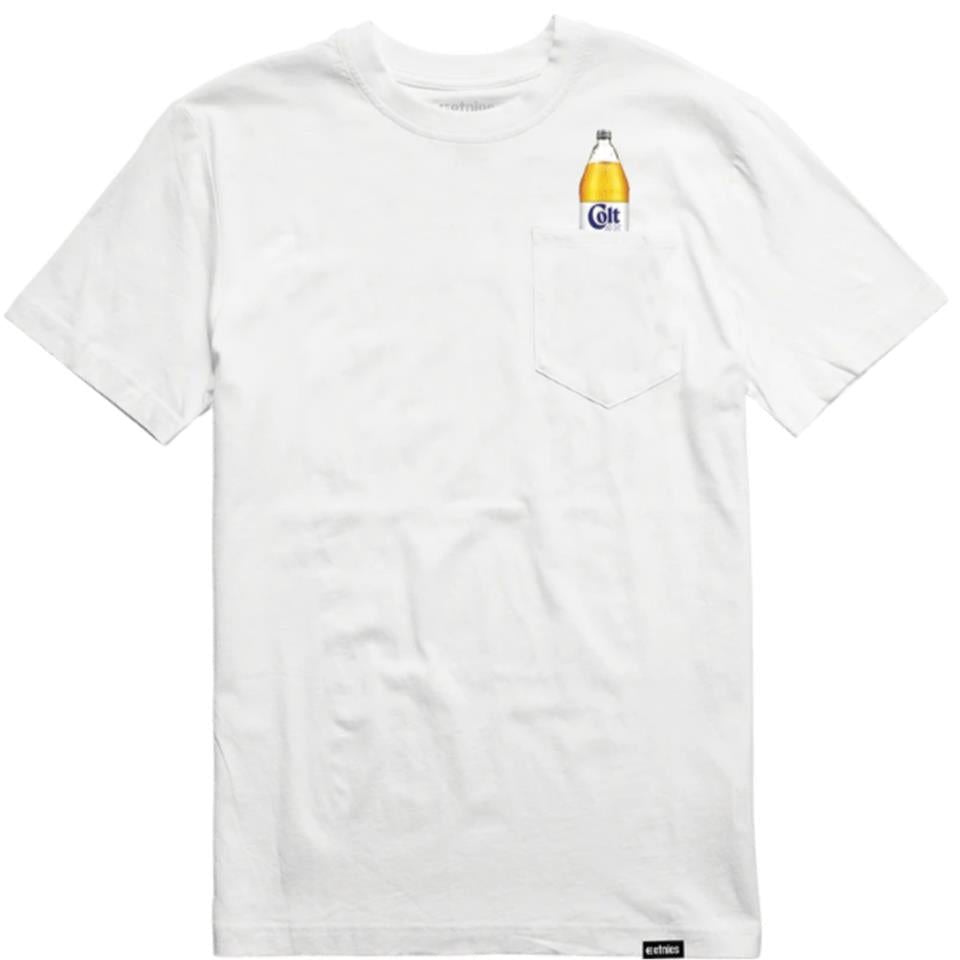 Etnies Colt 45 Pocket T-Shirt - White